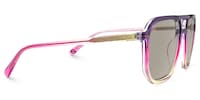 Liam - Aviator Purple Sunglasses - 4