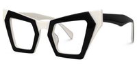 Deance - Cat Eye Black Eyeglasses | Vooglam Front View