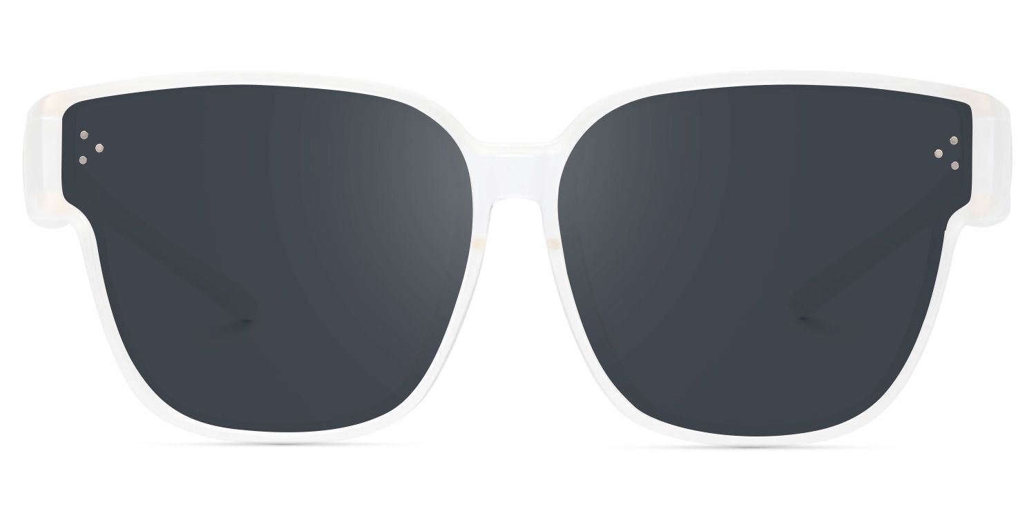 Hannes - Square Crystal Fit Over Sunglasses | Vooglam Angle View