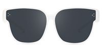 Hannes - Square Crystal Fit Over Sunglasses | Vooglam Angle View