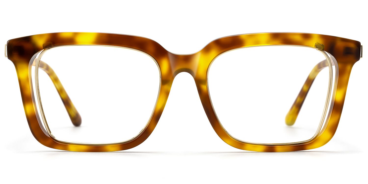 Chaparral - Desert Punk Rectangle Tortoise Glasses | Vooglam Product Details 1