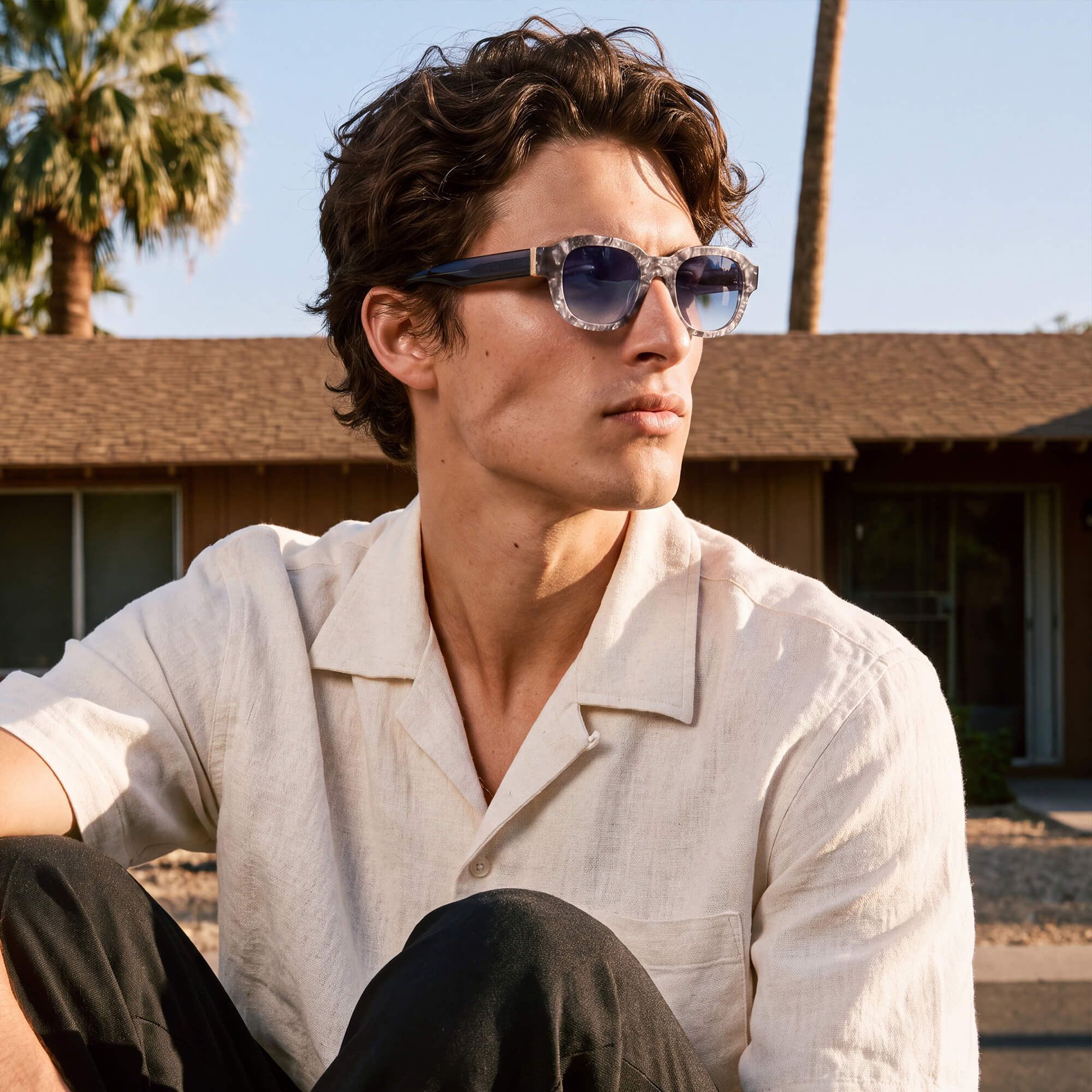 Brand Story: Behind the design of Eerie - Retro Gray Tinted Marbled Round Shades by Vooglam