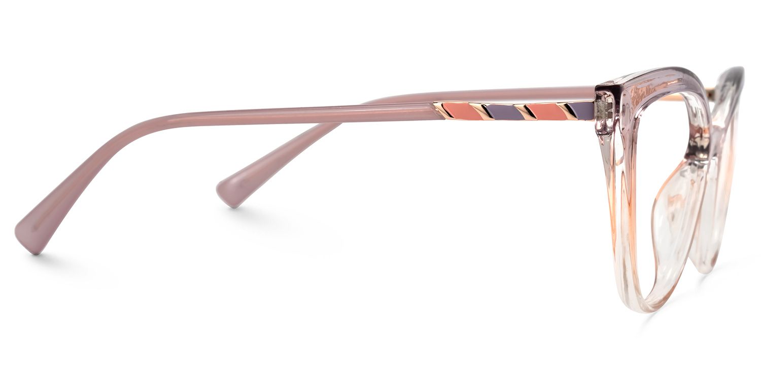 Delicah - Cat Eye Purple Eyeglasses | Vooglam 4