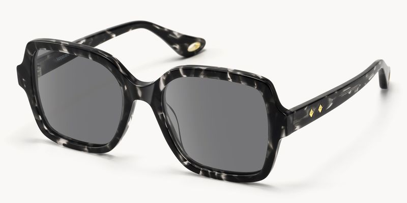 Meridian - Square Black Sunglasses