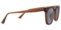 Cosmo - Rectangle Brown Sunglasses - 4