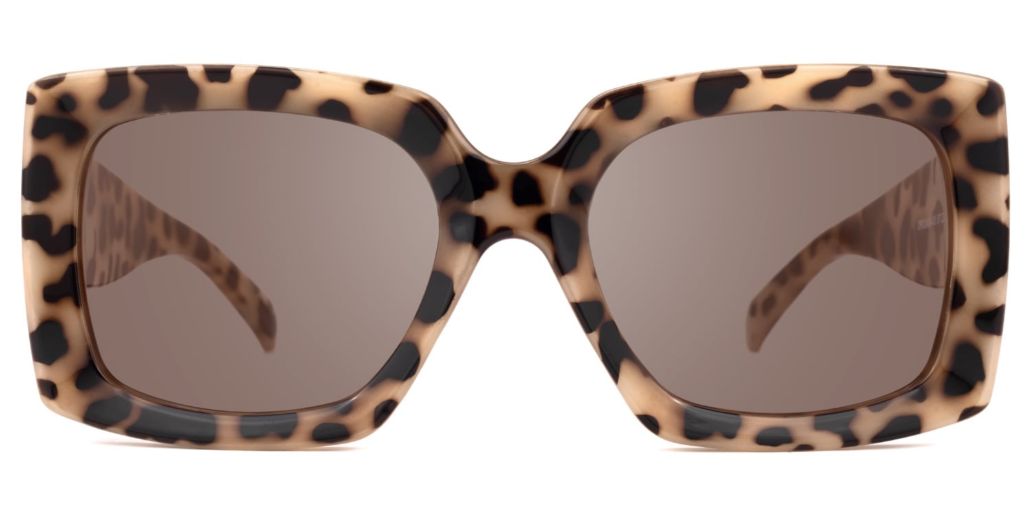Borislav - Rectangle Animal Sunglasses - 1