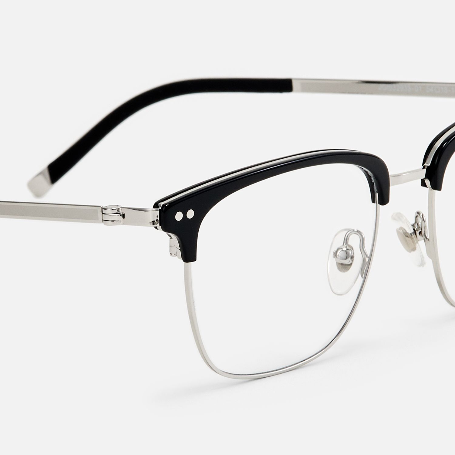 Chord - Rectangle Black Eyeglasses product detail 4