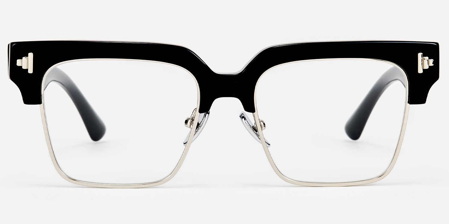 Nathifa - Browline Black Eyeglasses product detail 2