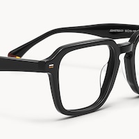 Maven - Square Black Eyeglasses - 7