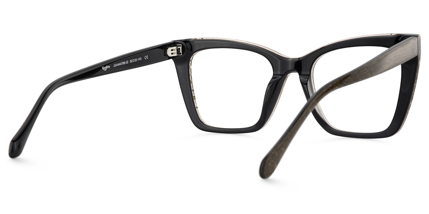 Glitz - Cat Eye Brown Eyeglasses