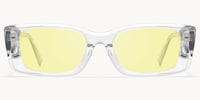 Horizon - Rectangle Crystal Sunglasses - 1