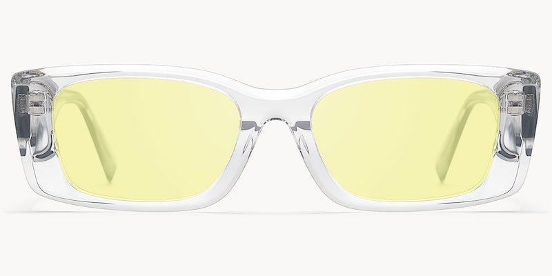 Horizon - Rectangle Crystal Sunglasses