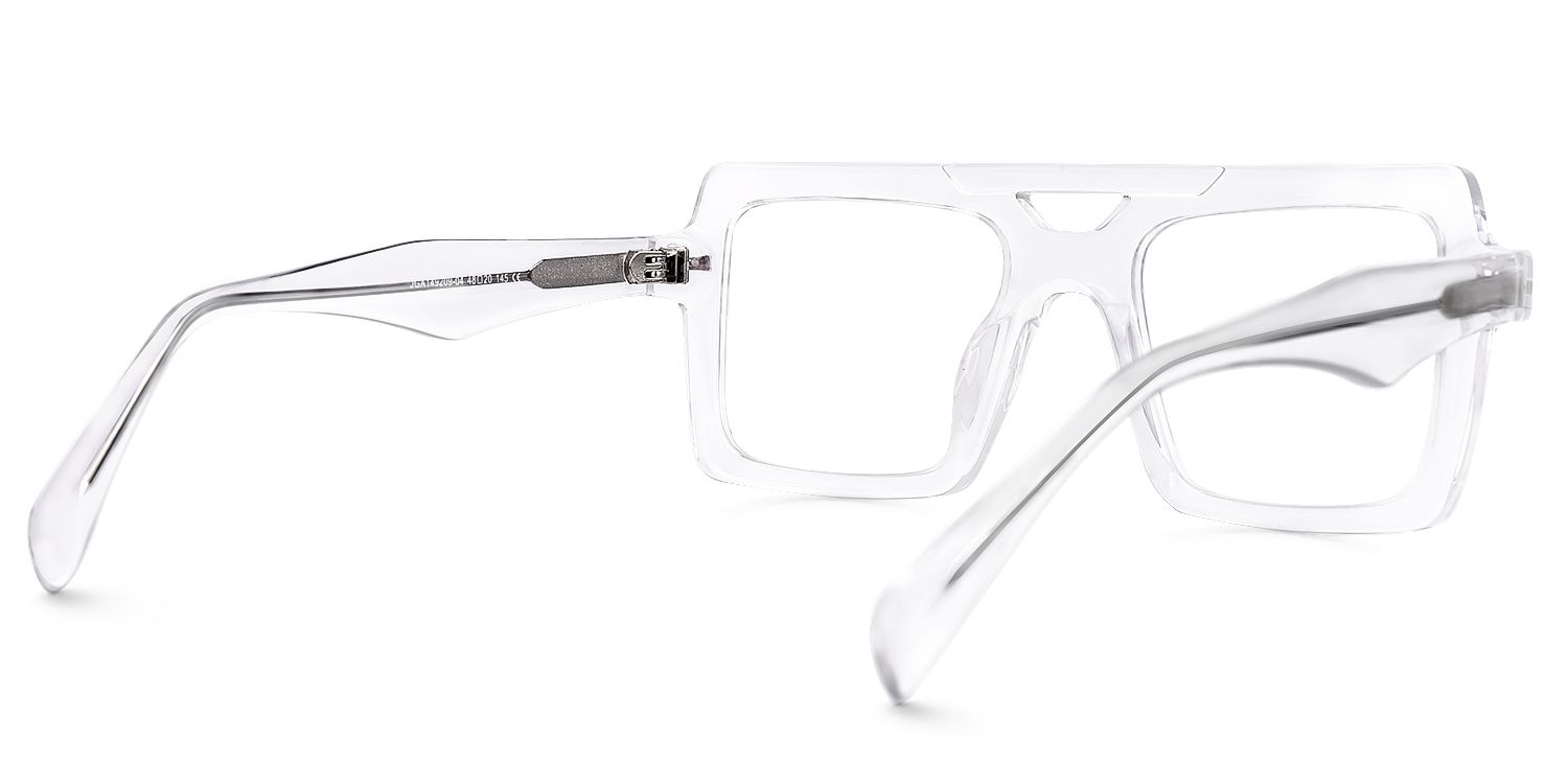 Irwin - Aviator Crystal Eyeglasses | Vooglam Side View