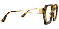 Eachna - Geometric Tortoise Eyeglasses | Vooglam