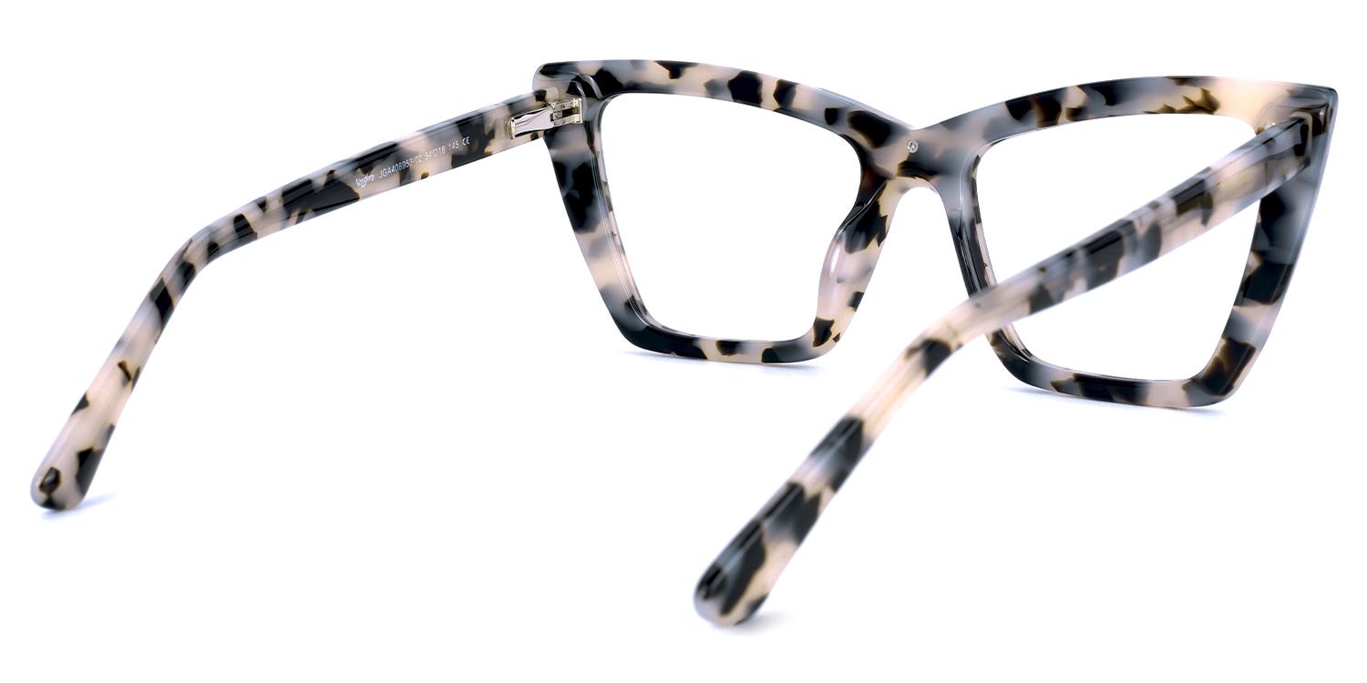 Lainer - Rectangle Tortoise Eyeglasses | Vooglam Side View