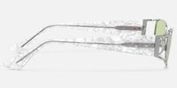 Wren - Social Event Rectangle Silver Sunglasses | Vooglam Side View