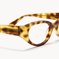 Drizzle - Oval Tortoise Eyeglasses - 4