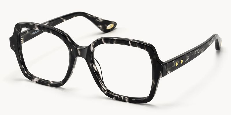 Meridian - Square Black Eyeglasses