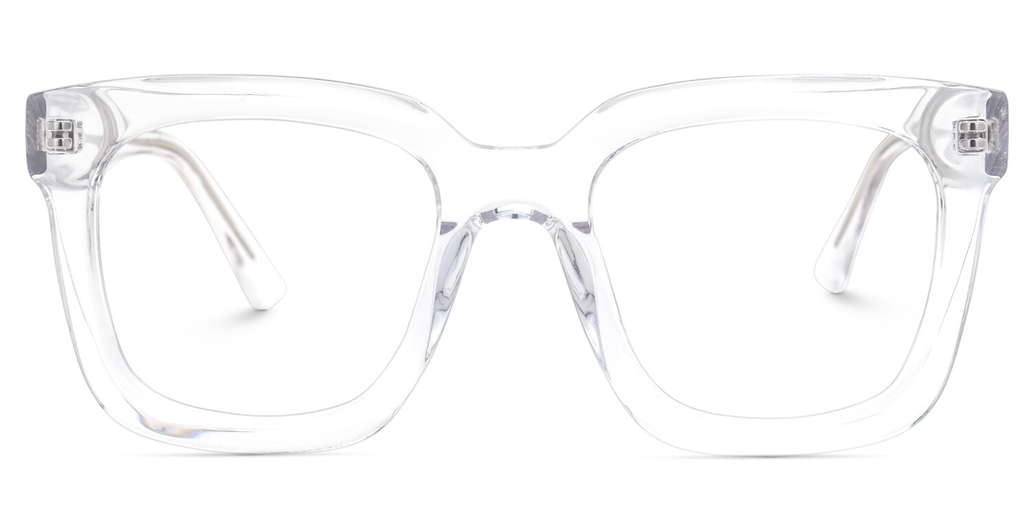 

Eisa - Square Crystal Eyeglasses
