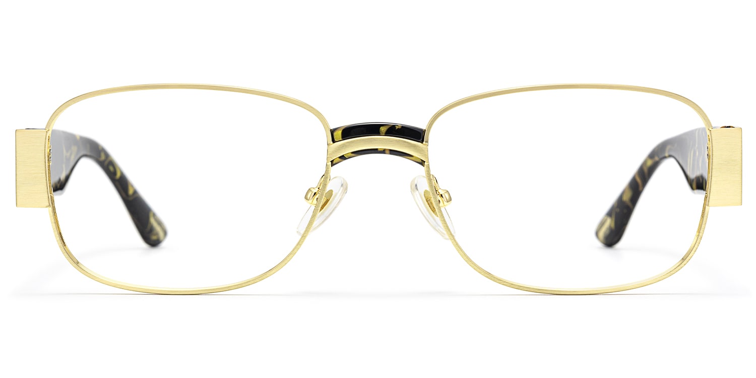 

Nyame - Rectangle Black Eyeglasses