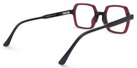 Eligius - Rectangle Red Eyeglasses | Vooglam Side View