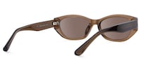 Reign - Geometric Brown Sunglasses - 3