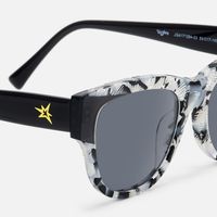 Fusion - Cat Eye Pattern Sunglasses | Vooglam Design Details