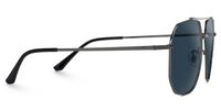 Federico - Aviator Black Sunglasses | Vooglam