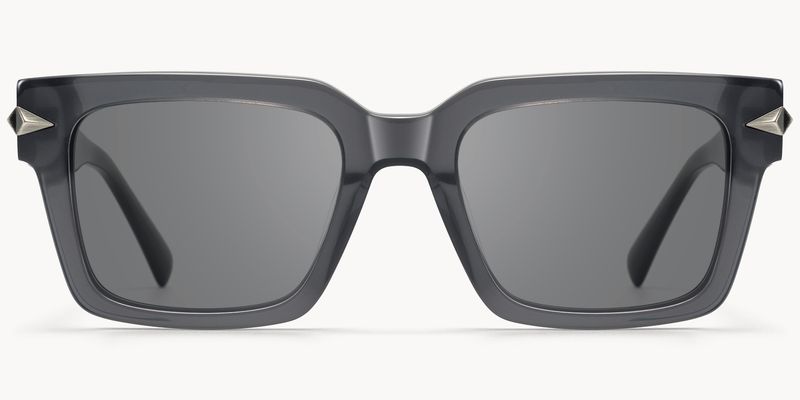 Covenant - Rectangle Gray Sunglasses
