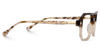 Gaetano - Aviator Brown Eyeglasses | Vooglam 