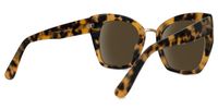 Dandelion - Cat Eye Tortoise Sunglasses | Vooglam Side View