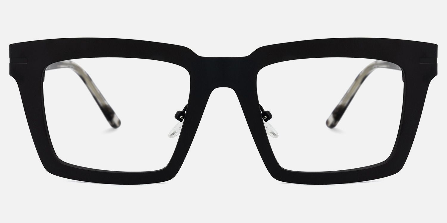 Arnal - Rectangle Black Eyeglasses product detail 2