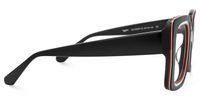 Esadowa - Square Black Eyeglasses | Vooglam 
