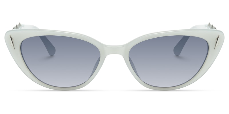 As If - Cat Eye Silver Sunglasses