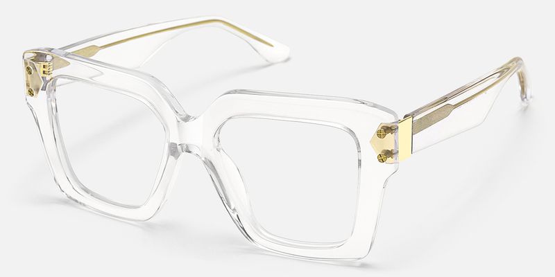 Azania - Square Crystal Eyeglasses