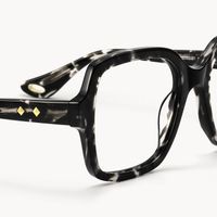 Meridian - Square Black Eyeglasses - 4