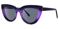 Pastora - Cat Eye Purple Sunglasses - 3