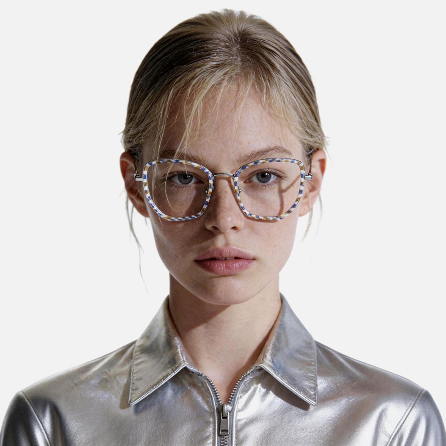 Explore the design story of Wanderer - Geometric Pattern Eyeglasses | Vooglam