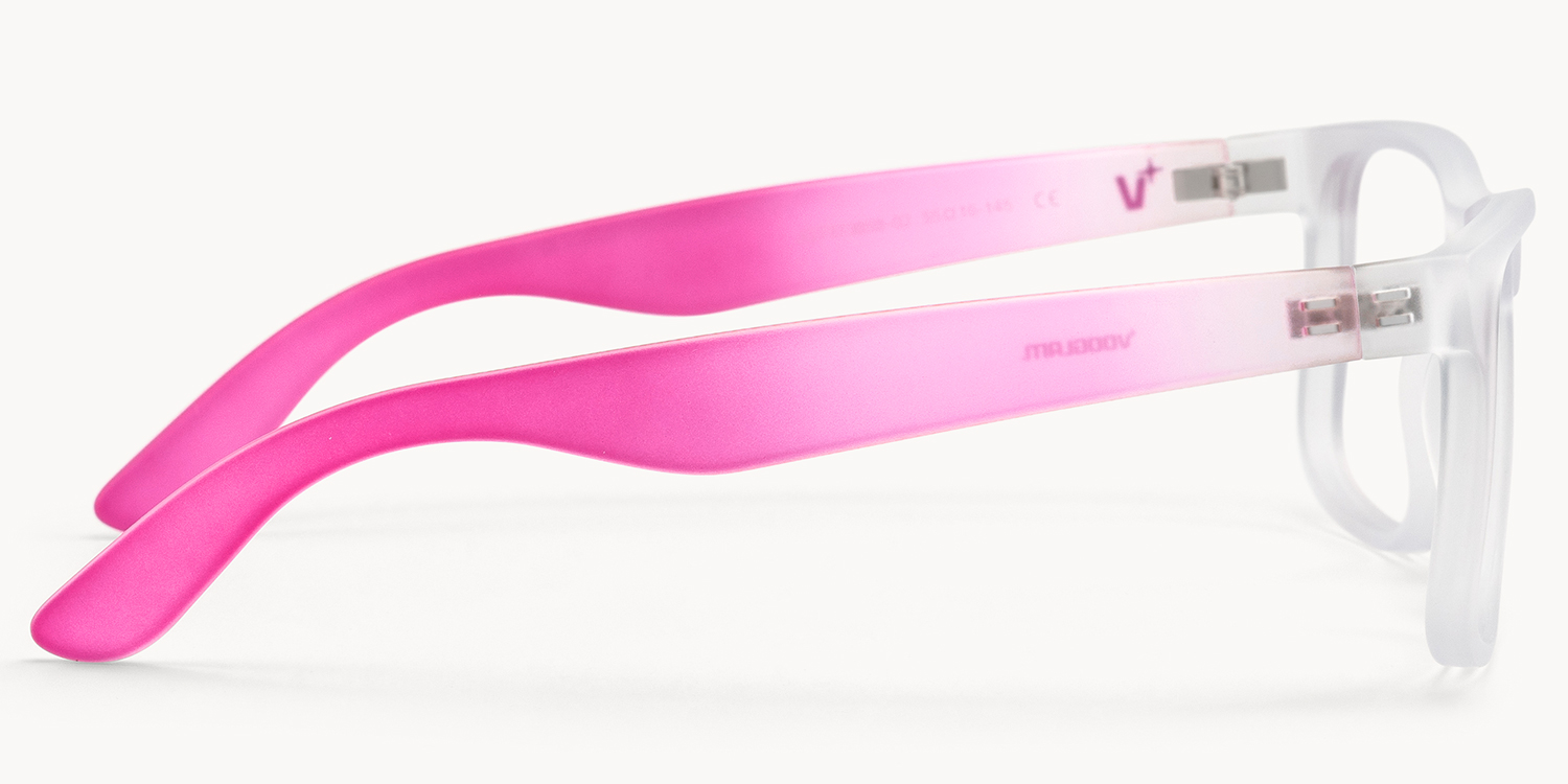 Sync - Rectangle Transparent Eyeglasses - 4