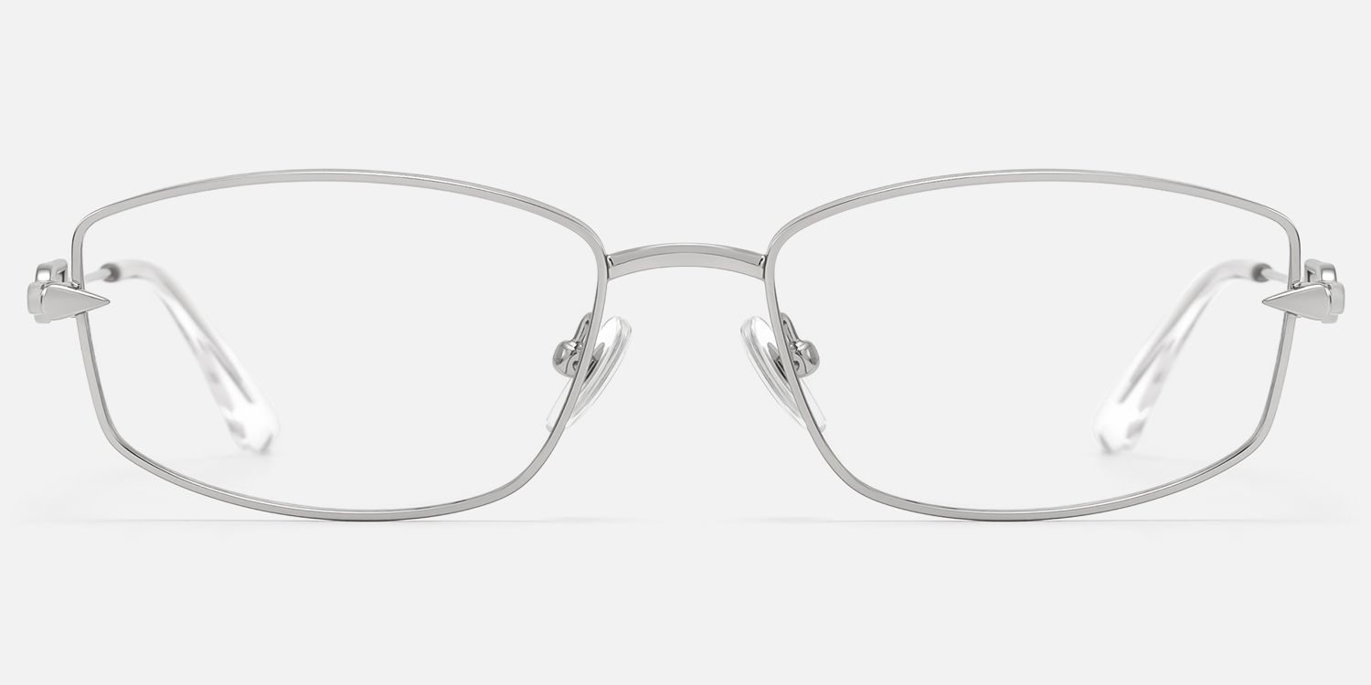 Bladework - Rectangle Silver Eyeglasses product image