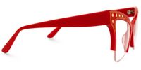 Afolabi - Cat Eye Red Eyeglasses | Vooglam