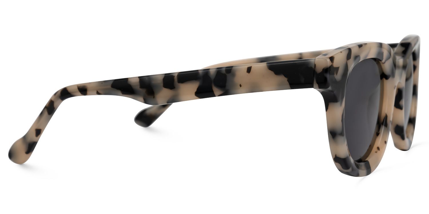 Dehateh - Round Tortoise Sunglasses | Vooglam 4