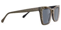 Glitz - Cat Eye Brown Sunglasses - 4