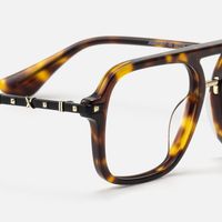 Marfa - Edgy Boho Aviator Tortoise Glasses | Vooglam Design Details