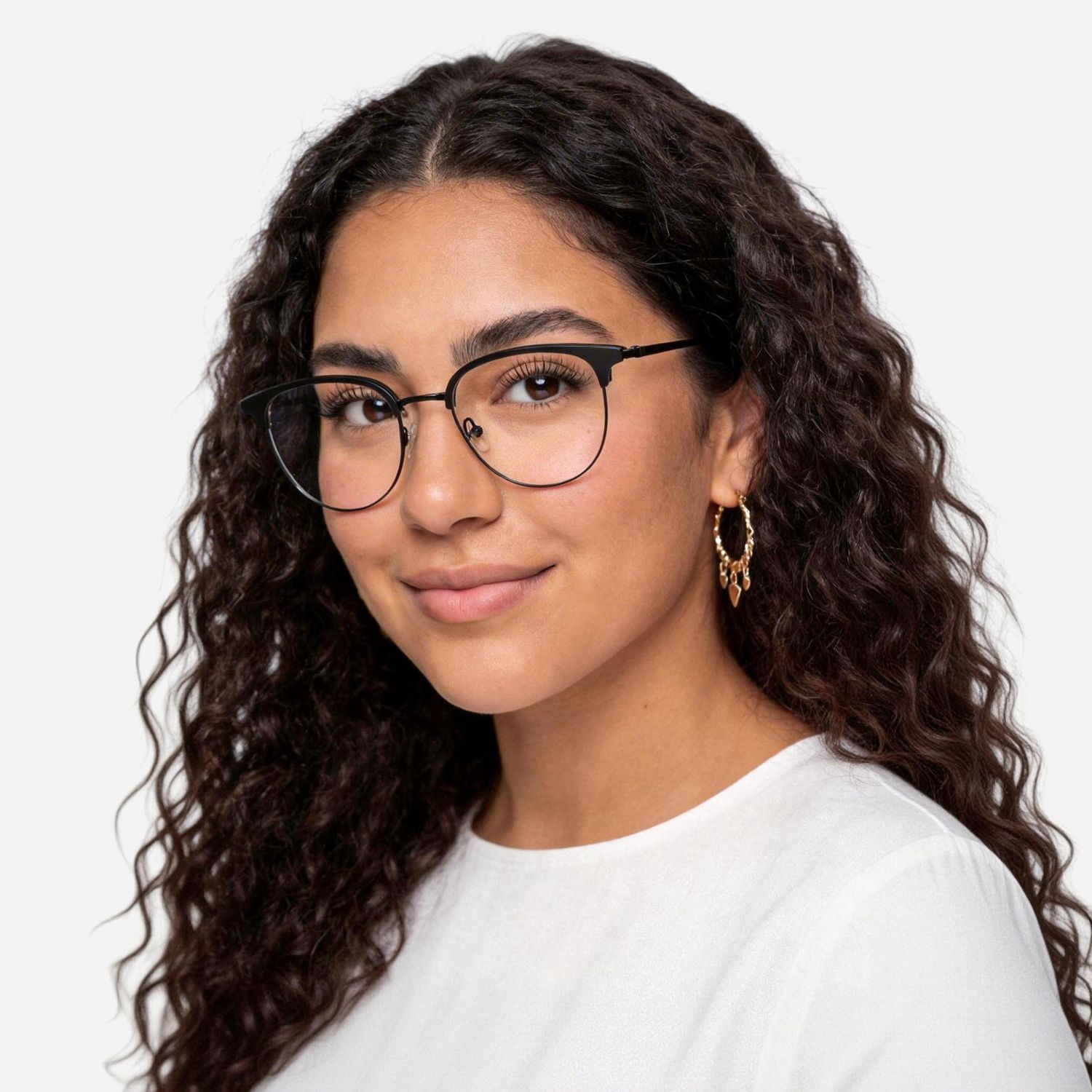 Explore the design story of Grace - Round Black Eyeglasses | Vooglam