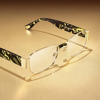 Nyame - Rectangle Black Eyeglasses - 1