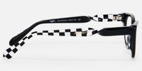Harena - Cat Eye Black Eyeglasses | Vooglam Side View