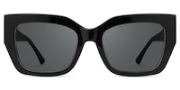 Sable - Square Black Sunglasses - 2