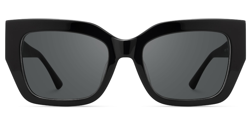 Sable - Square Black Sunglasses