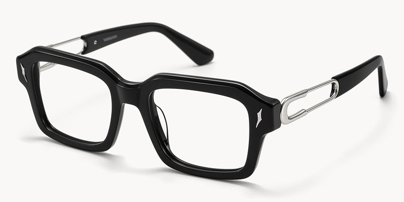 Blindspot - Square Black Eyeglasses